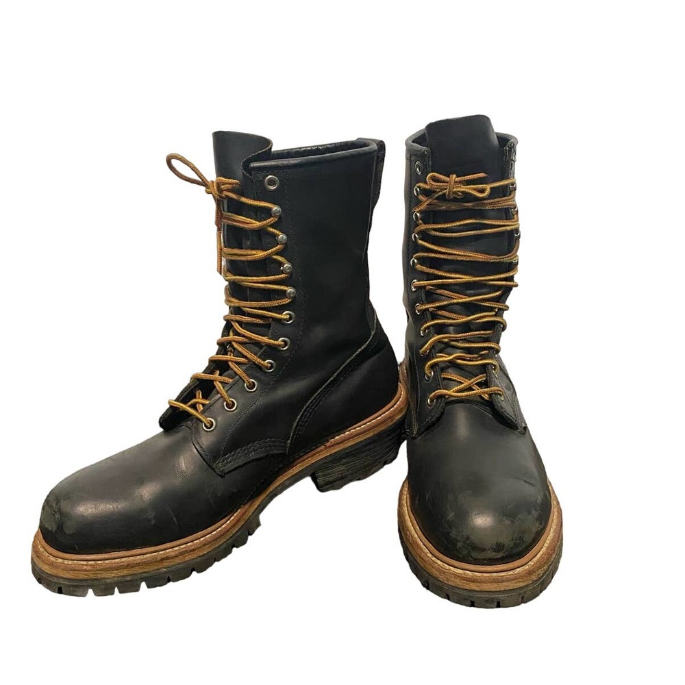 Red Wing Shoes Black Leather Boots